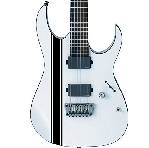 Aufkleber für Gitarren oder Bass-Rennen, passend für alle Gitarren, 24 Farben zur Auswahl, Schwarz von DesignDivil