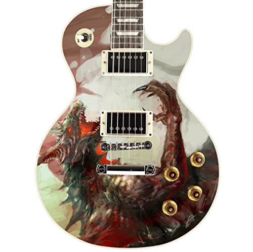The Cracked Fade Skin Wrap Vinyl-Aufkleber für Gitarren und Bass. The Wyvern GS183 von DesignDivil