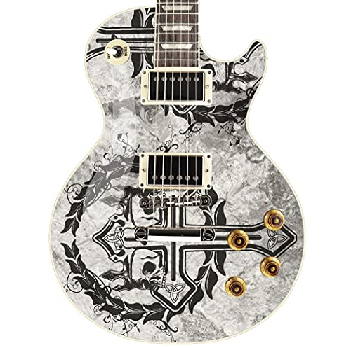 Vinyl-Aufkleber für Gitarre, Bass oder Akustikgitarre, laminiert, The Crusade GS89 von DesignDivil