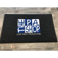 Benutzerdefinierte Fußmatte Für Unternehmen, Personalisierte Und Benutzerdefinierte Matte, Des Unternehmens, Logo-Matte, Personalisieren Sie von DesignDoorMats