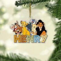 Benutzerdefinierter Name Die König Der Löwen Acrylverzierung, Löwengarde Weihnachtsgeschenk, Simba Benutzerdefinierte Form Acrylverzierung Benutzerdefinierter Name Die König Der Löwen Acrylverzierung, Löwengarde Weihnachtsgeschenk, Simba Benutzerdefinierte Form Acrylverzierung von DesignDreamMoon