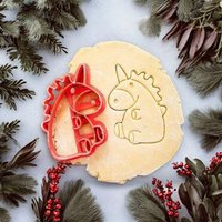 Einhorn Keksausstecher | Süße Ausstechform Mit Prägung Unicorn Keksstempel Für Kinder & Einhorn-Fans Backform Geschenkidee Einhorn Keksausstecher | Süße Ausstechform Mit Prägung Unicorn Keksstempel Für Kinder & Einhorn-Fans Backform Geschenkidee von DesignGlueckShop
