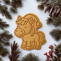 Keksausstecher Pferdefreund Weihnachten | Plätzchen Ausstecher Mit Weihnachtsmütze Backform Geschenkidee Keksausstecher Pferdefreund Weihnachten | Plätzchen Ausstecher Mit Weihnachtsmütze Backform Geschenkidee von DesignGlueckShop