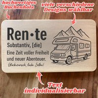 Personalisiertes Rentner Geschenk Holzbrett - Abschiedsgeschenk Ruhestand 5 Verschiedene Designs Rente Brettchen Mit Motiv Und Namen Personalisiertes Rentner Geschenk Holzbrett - Abschiedsgeschenk Ruhestand 5 Verschiedene Designs Rente Brettchen Mit Motiv Und Namen von DesignGlueckShop