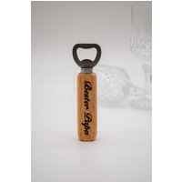 Personalisierter Holz-Flaschenöffner Mit Wunschgravur von DesignGravur