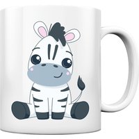Tasse Zebra - Tasse Glossy Tasse Zebra - Tasse Glossy von DesignHirsch