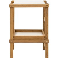 Design House Stockholm - Frame Regal small, 42,2 x 39 x 58 cm, Eiche / weiß von Design House Stockholm