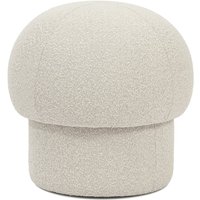 Design House Stockholm - Uno Pouf, Ø 50 cm, creme von Design House Stockholm