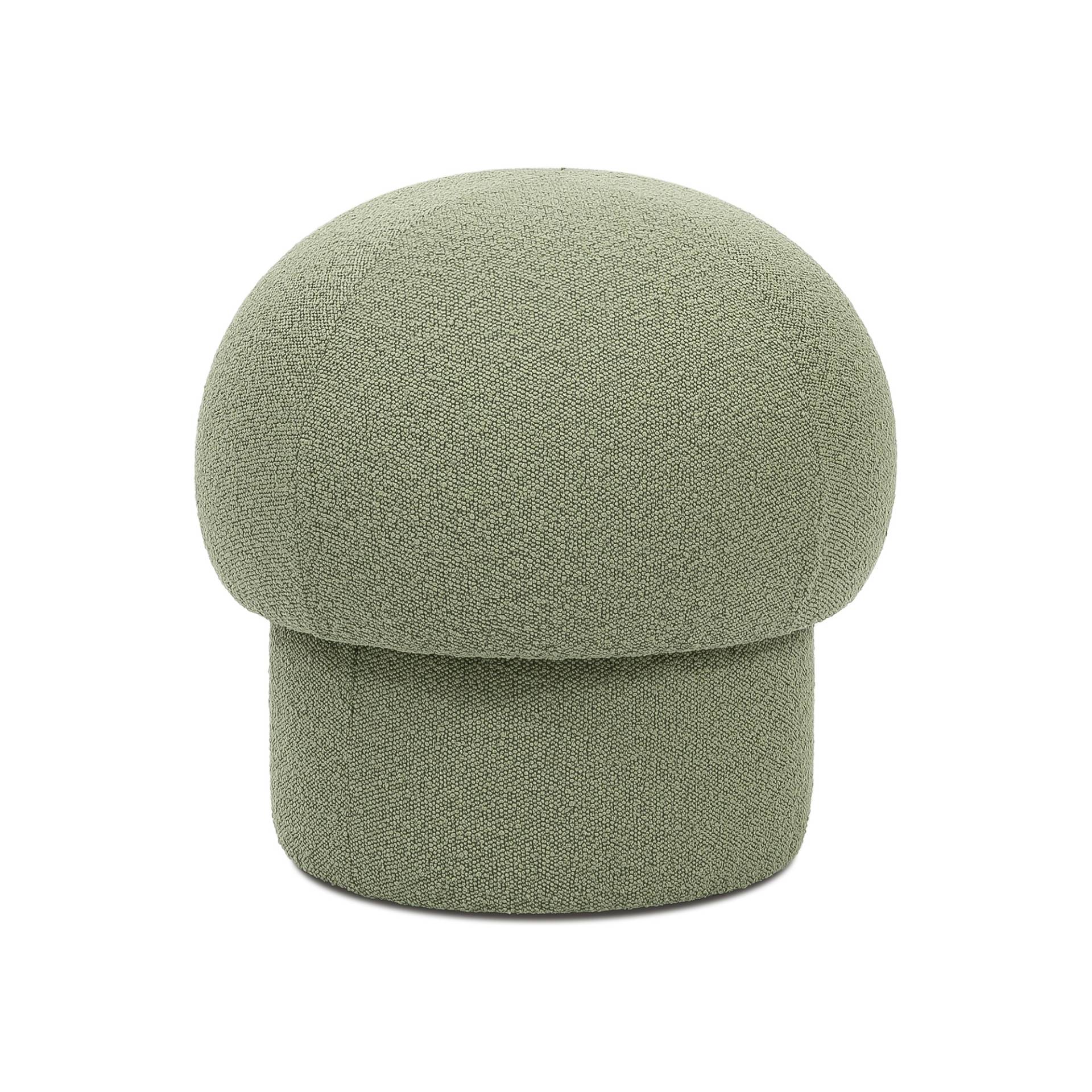 Design House Stockholm - Uno Pouf Ø50cm - grün/HxØ 47x50cm von Design House Stockholm