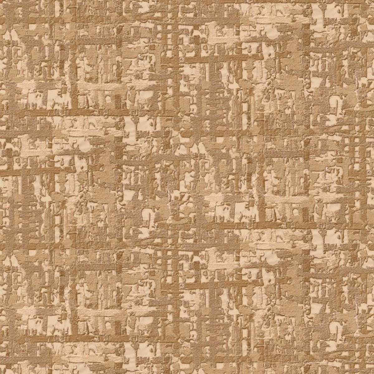 DesignID | Embellish | 120094 | Vliestapete | Vintage | Retro | 0.53 x 10.05 m | Braun von DesignID