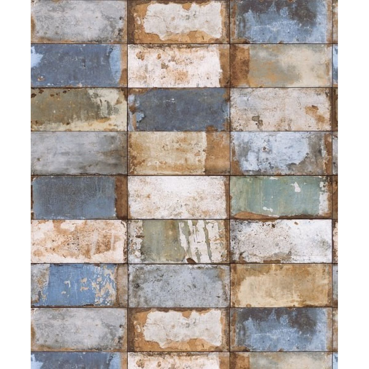 DesignID | NATURAL FAUX 2 | 232023 | Vliestapete | Steinoptik | 0.53 x 10.05 m | Blau von DesignID