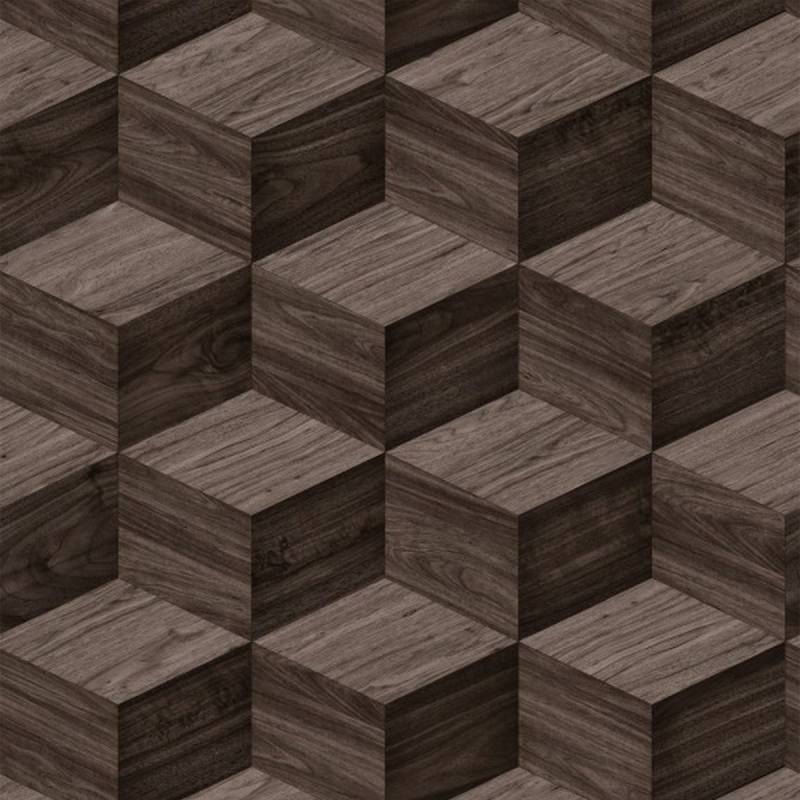 DesignID | NATURAL FAUX 2 | 232124 | Vliestapete | 3D Optik | 0.53 x 10.05 m | Braun von DesignID