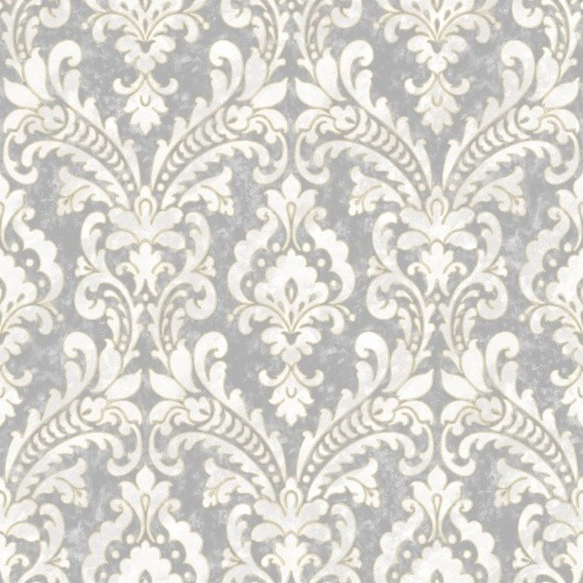DesignID | VERDE 2 | 219172 | Vliestapete | Barock | 0.53 x 10.05 m | Grau von DesignID
