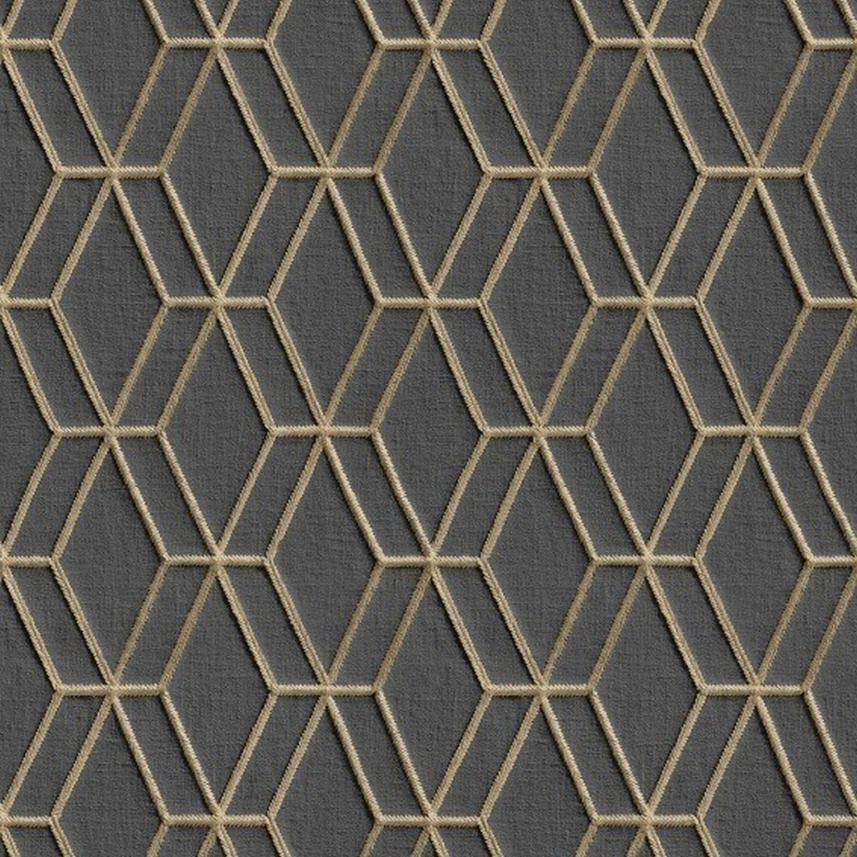 DesignID | Wallstitch | 120066 | Vliestapete | 3D Optik | 0.53 x 10.05 m | Grau von DesignID