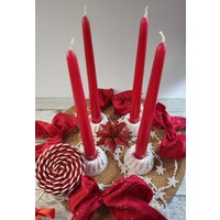 Kerzenhalter Gugelhupf/Geburtstag Adventskranz von DesignKoeppchen