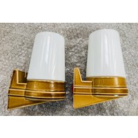Ein Set Vintage Ifo Wandlampen Bernadotte 6070 Large von DesignLightsDenmark