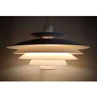 Form Light | Dänemark Modell 52610 Hängeleuchte 1980Er Jahre Ø43 cm von DesignLightsDenmark