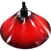 Vintage Hängelampe in Cooler Roter Farbe von DesignLightsDenmark