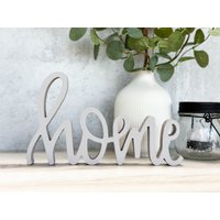 Holzschild Deko | Selbst Stehend Perfekt Für Zuhause Displays Auf Einem Mantel, Tischplatte Oder Hängen Muttertagsgeschenk Handgeschrieben von DesignLioness