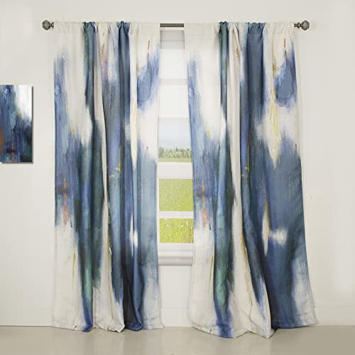 DesignQ Moderner Vorhang Blue Glam Texture I DesignQ Moderner Vorhang Blue Glam Texture I von DesignQ