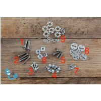 Eames Lounge Chair Complete Screws + Fittings Set | 76Pc Eames Lounge Chair Complete Screws + Fittings Set | 76Pc von DesignRestoration