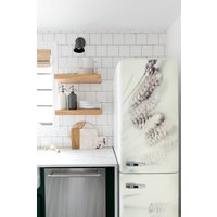 Kühlschrank-Haut, Kühlschrank-Verpackung, Kühlschrank-Aufkleber, Pastell-Kühlschrank-Vinyl Selbstklebend Oben Unten Side By Türaufkleber-Dekor von DesignStickersStore
