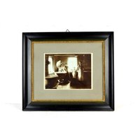 Antikes Bild Fotografie Bäckerei Mit Rührmaschine Von F. Herbst & Co. Halle Bäckerinnen Um 1880 1890 Foto Dekoration von DesignVintageShopDE