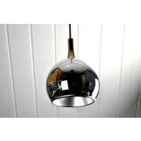 Chromkugel Pendelleuchte Bubble Lampe Space Age 60Er 70Er Design Leuchte Vintage Mid Century Modern Hängelampe Kugellampe Deckenlampe von DesignVintageShopDE