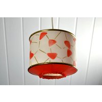 Deckenleuchte 50Er 60Er Leuchte Deckenlampe Design Vintage Hängelampe Pendelleuchte Mid Century Lampe Brocante von DesignVintageShopDE