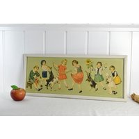 Faksimile Bild Signiert 1910 Spielende Kinder Ziegen Deutsch Tracht Wandbild Design Vintage Brocante Kinderbild Kinderzimmer Jugendstil Deko Faksimile Bild Signiert 1910 Spielende Kinder Ziegen Deutsch Tracht Wandbild Design Vintage Brocante Kinderbild Kinderzimmer Jugendstil Deko von DesignVintageShopDE
