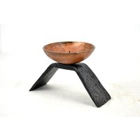 Kerzenständer Gusseisen Brutalismus Kerzenleuchter Kerzen Vintage Design Leuchter 60Er 70Er Eisen von DesignVintageShopDE