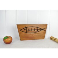 Schlüsselbrett Garderobe 60Er 70Er Fisch Rockabilly Design Mid Century Vintage Kleiderhaken Kleiderbügel Nostalgie Flur Möbel Ablage Deko von DesignVintageShopDE