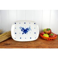 Servierplatte Rosenthal Björn Wiinblad Studio Linie Porzellan Vintage Porcelain Design Teller Kuchenteller Plate Serving Dish Kobalt Blau Servierplatte Rosenthal Björn Wiinblad Studio Linie Porzellan Vintage Porcelain Design Teller Kuchenteller Plate Serving Dish Kobalt Blau von DesignVintageShopDE