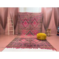 206 cm X 384 - Mittlerer Atlas Teppich, Handgemachter Wollteppich, Weicher Gebirge von DesignandCreativity