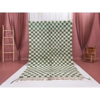 5x8Ft - Seltener Atlas Teppich, Wollteppich, Handgefertiger Teppich von DesignandCreativity
