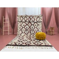6X10Ft - Weicher Wollteppich, Dichter Seltener Designerteppich, High-End-Teppich, Luxuriöser Innendesign-Teppich, 190 X 304 cm von DesignandCreativity