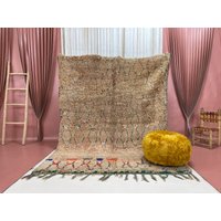 6X8Ft - Seltener Teppich Aus Atlasgebirge, Wollteppich, Designerteppich, 183 cm X 243 von DesignandCreativity