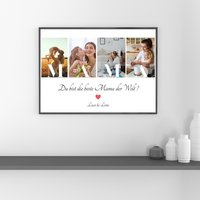 Mama Geschenk Personalisiert, Muttertag Geburtstag, Geschenke Für Frauen, Muttertagsgeschenk Geburtstagsgeschenk Mama Bild von DesignbyAsyaaa