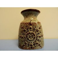Dümler & Breiden Klasse 70Er Vase Keramikvase Reliefdekor von Designclassics24