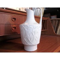 Edelstein Vase Porzellanvase Menschen Im Paradies 60Er 70Er von Designclassics24