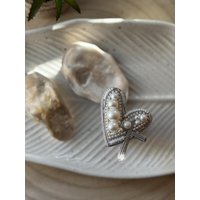 Handgemachte Perlen Herz Pin Christliche Geschenk Brosche Handgemachte Perlen Herz Pin Christliche Geschenk Brosche von DesignerRedcat