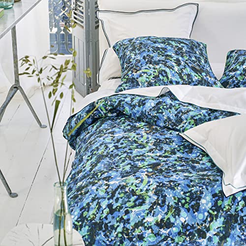 Designers Guild Delahaya Bettbezug aus Perkal-Baumwolle, Bedruckt, 260 x 240 cm von ESSIX