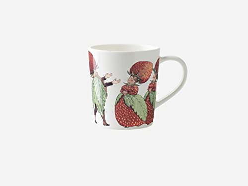 Design House Stockholm - Tasse mit Henkel Strawberry Family, 40cl von Design House Stockholm