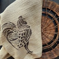 Handtuch Aus Musselin Trockentuch, Küchentuch, Küche Geschenk von DesignistShop
