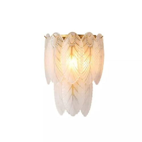 Designix Wandleuchte Feder Kristall | Aurora-Glanz 34 x 26 cm Designix Wandleuchte Feder Kristall | Aurora-Glanz 34 x 26 cm von Designix