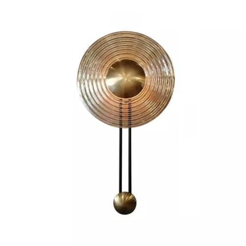 Designix Wandleuchte extra flach | goldenes Licht, Bernstein, Kaltweiß von Designix
