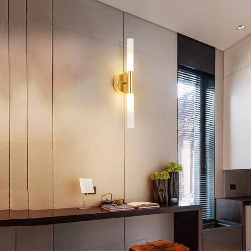Designix Wandleuchte für Flur | Luminéa Chic Gold Weiß Warmweiß Designix Wandleuchte für Flur | Luminéa Chic Gold Weiß Warmweiß von Designix
