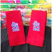 st Louis Cardinals Rot Handtuch Set von Designs1941