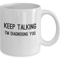 Lustige Therapeut Tasse, Kaffeetasse, Geschenkidee, Psychologin Geschenk von Designs4smiles