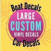 Boot Vinyl Aufkleber Sticker | Personalisiertes Individuelle Namenssticker Designs Von Morgan Leigh Arledge Boot Vinyl Aufkleber Sticker | Personalisiertes Individuelle Namenssticker Designs Von Morgan Leigh Arledge von DesignsByMorganLeigh